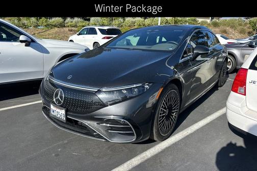 Graphite Grey Metallic 2024 Mercedes-Benz EQS 580 4MATIC