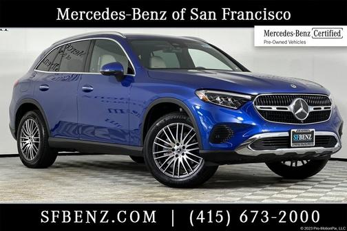 Starling Blue Metallic 2025 Mercedes-Benz GLC 300