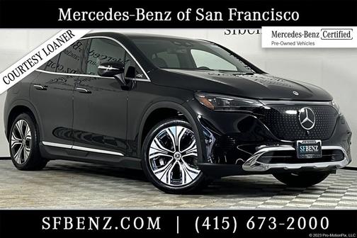 Black 2026 Mercedes-Benz EQE 320+ Base