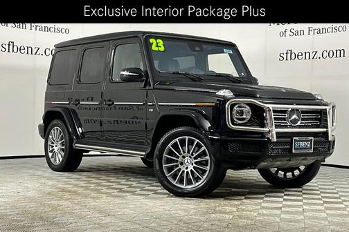 Black 2023 Mercedes-Benz G-Class G 550 4MATIC