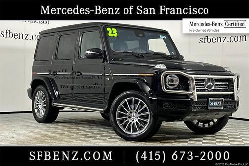 Black 2023 Mercedes-Benz G-Class G 550 4MATIC