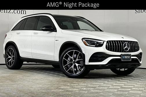Polar White 2022 Mercedes-Benz AMG GLC 43 4MATIC