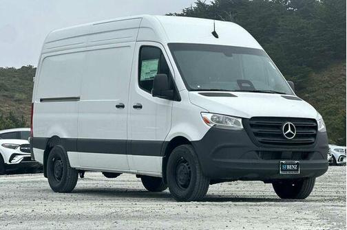 Arctic White 2025 Mercedes-Benz Sprinter 2500 Standard Roof