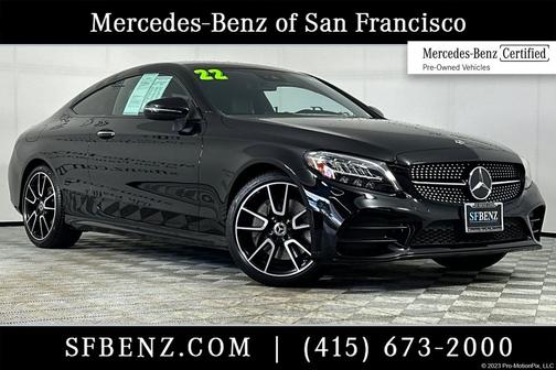 Black 2022 Mercedes-Benz C-Class C 300