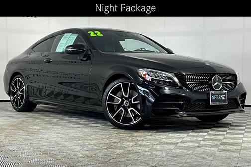 Black 2022 Mercedes-Benz C-Class C 300