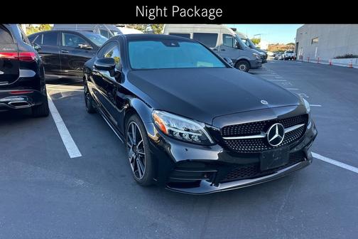 Black 2022 Mercedes-Benz C-Class