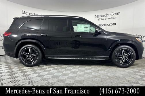 Obsidian Black Metallic 2026 Mercedes-Benz GLS 450 4MATIC