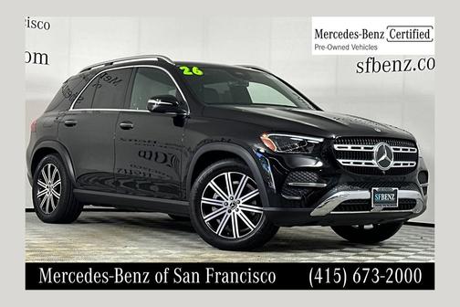 Obsidian Black Metallic 2026 Mercedes-Benz GLE 350 4MATIC