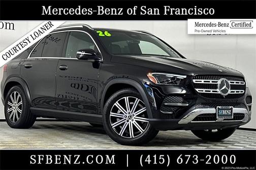 Obsidian Black Metallic 2026 Mercedes-Benz GLE 350 4MATIC