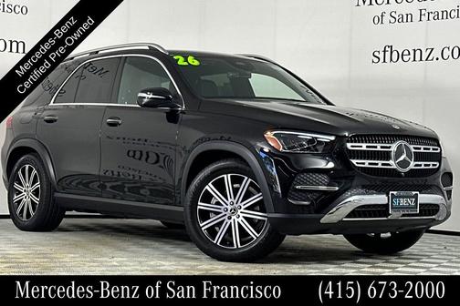 Obsidian Black Metallic 2026 Mercedes-Benz GLE 350 4MATIC