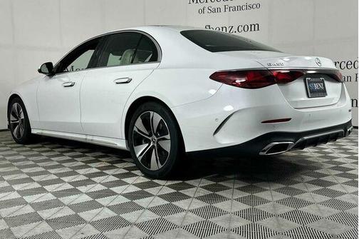 Moonlight White 2026 Mercedes-Benz E-Class E 450 4MATIC