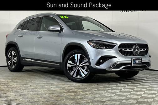 Cirrus Silver Metallic 2026 Mercedes-Benz GLA 250 4MATIC