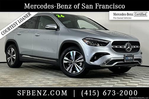 Cirrus Silver Metallic 2026 Mercedes-Benz GLA 250 4MATIC