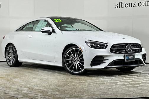 MANUFAKTUR Moonlight White Metallic 2023 Mercedes-Benz E-Class E 450