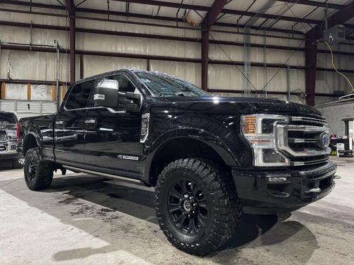 Agate Black Metallic 2020 Ford F-350 Platinum Truck