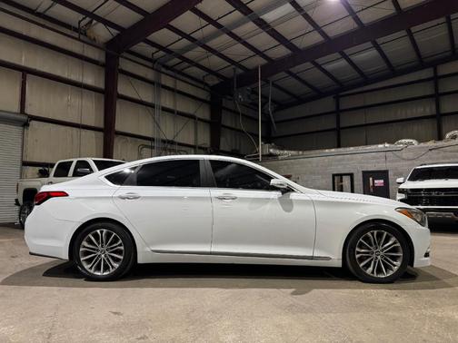 Casablanca White 2016 Hyundai Genesis 3.8