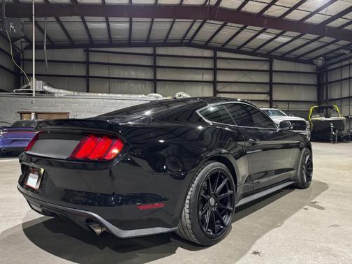 Shadow Black 2017 Ford Mustang EcoBoost