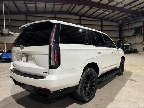 Crystal White Tri-Coat 2021 Cadillac Escalade Sport