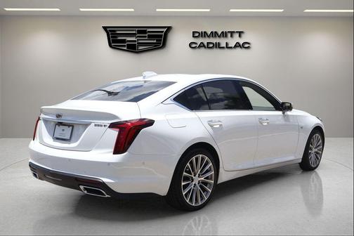 Summit White 2026 Cadillac CT5 Premium Luxury