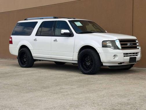 White Platinum Metallic Tri-Coat 2012 Ford Expedition EL Limited