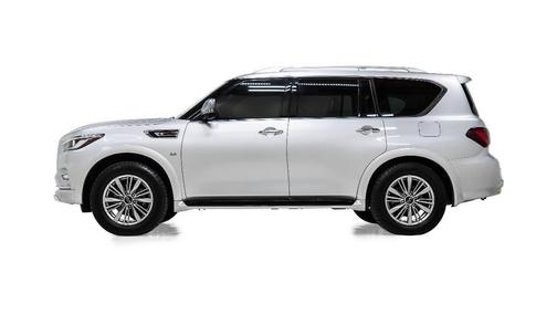 Gray 2020 INFINITI QX80 Luxe