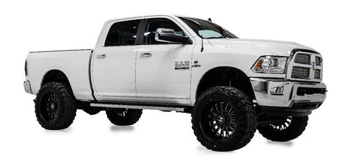 Pearl White 2018 RAM 2500 Laramie Crew Cab 4x4 6'4' Box