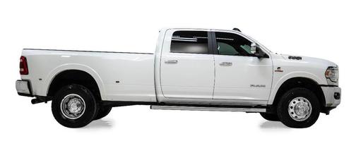 White 2019 RAM 3500 Laramie 4x4 4dr Crew Cab 8 ft. LB DRW Pickup