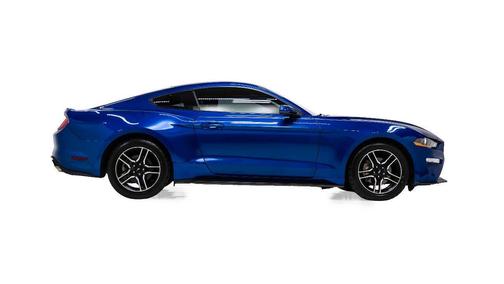Blue 2018 Ford Mustang EcoBoost Premium