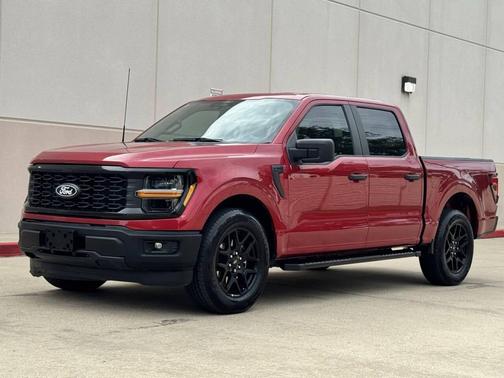 Red 2024 Ford F-150 STX 4x2 4dr SuperCrew 5.5 ft. SB