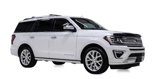White 2018 Ford Expedition Platinum