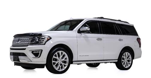 White 2018 Ford Expedition Platinum