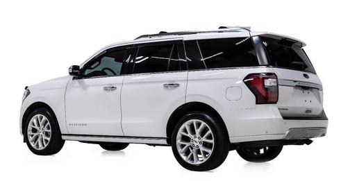 White 2018 Ford Expedition Platinum