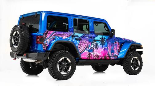 Blue 2021 Jeep Wrangler Unlimited Rubicon