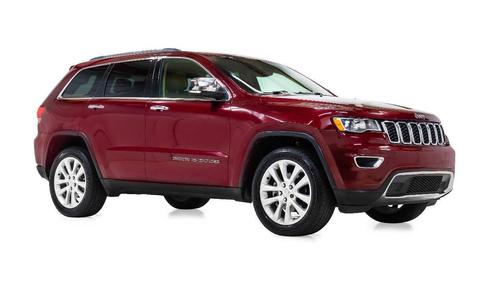 Red 2017 Jeep Grand Cherokee Limited