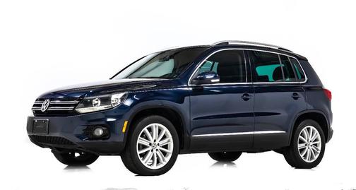 Blue 2013 Volkswagen Tiguan SE