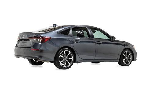 Gray 2025 Honda Civic Hybrid Sport Touring