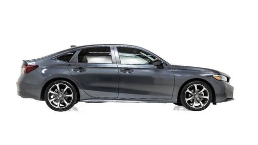 Gray 2025 Honda Civic Hybrid Sport Touring
