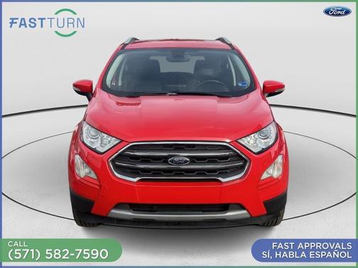 Red 2020 Ford EcoSport Titanium