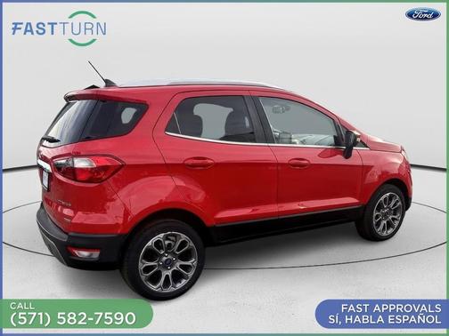Red 2020 Ford EcoSport Titanium