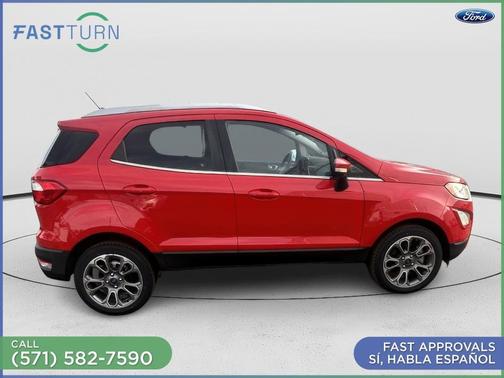 Red 2020 Ford EcoSport Titanium