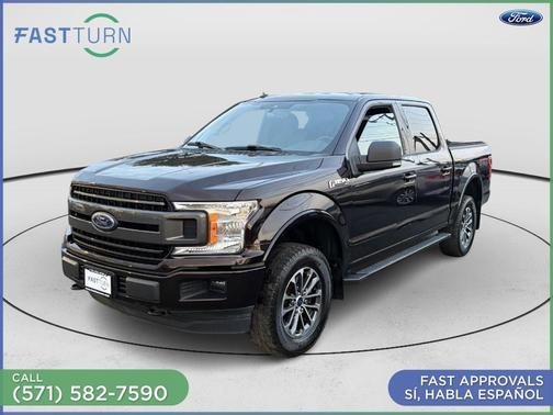 Maroon 2019 Ford F-150 XLT