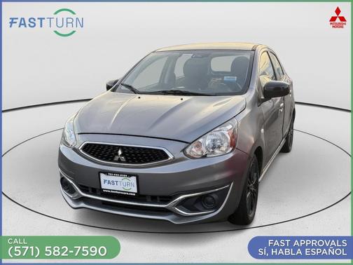 Mercury Gray Metallic 2019 Mitsubishi Mirage LE