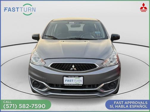 Mercury Gray Metallic 2019 Mitsubishi Mirage LE