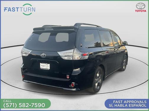 Attitude Black 2015 Toyota Sienna SE