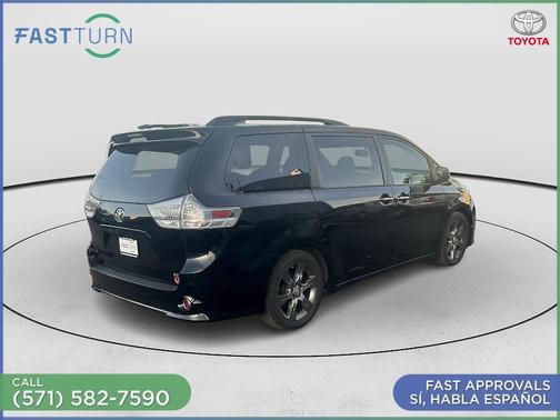 Attitude Black 2015 Toyota Sienna SE