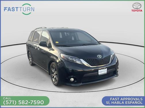 Attitude Black 2015 Toyota Sienna SE