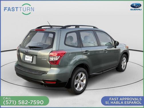 Jasmine Green Metallic 2015 Subaru Forester 2.5i