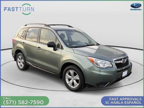 Jasmine Green Metallic 2015 Subaru Forester 2.5i