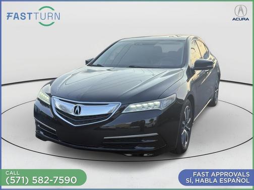 Black 2015 Acura TLX V6 Tech