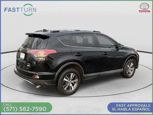 Black 2018 Toyota RAV4 XLE